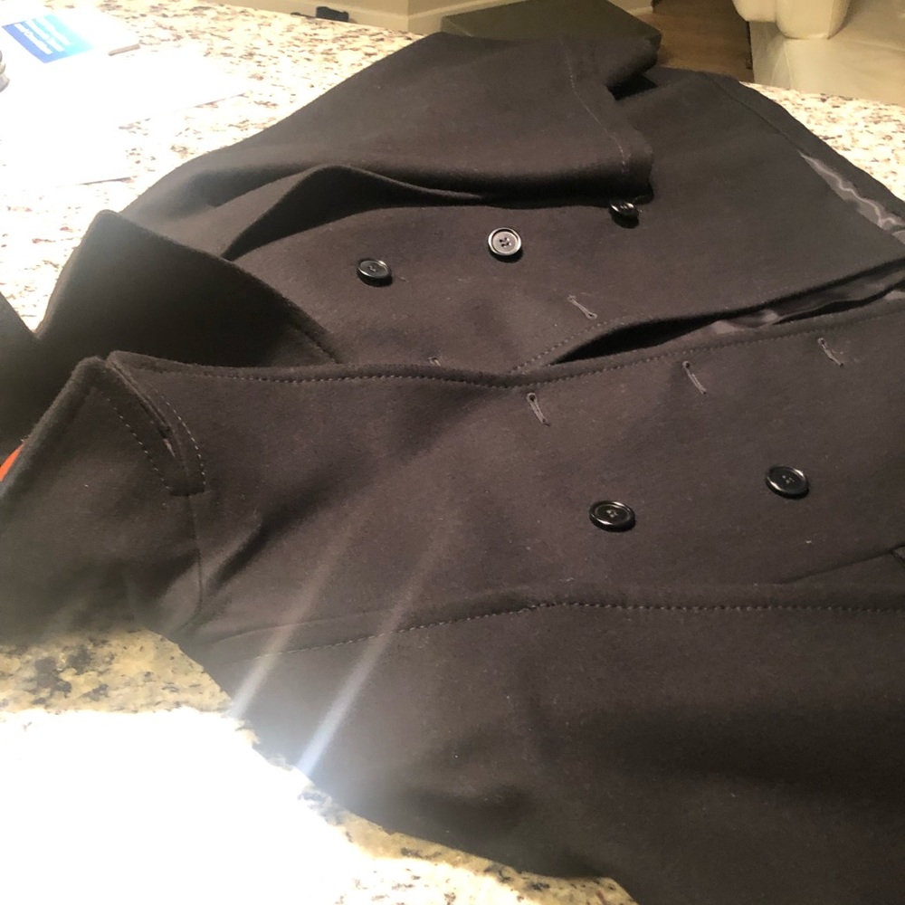 BCBG Maxazria Cape Wool Coat